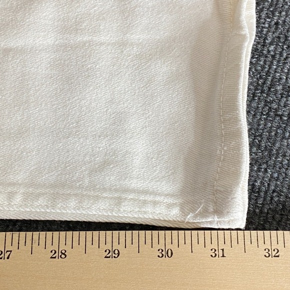 BP. Men's White Distressed Skinny Jeans Size 32 Stretch Denim - Picture 11 of 14